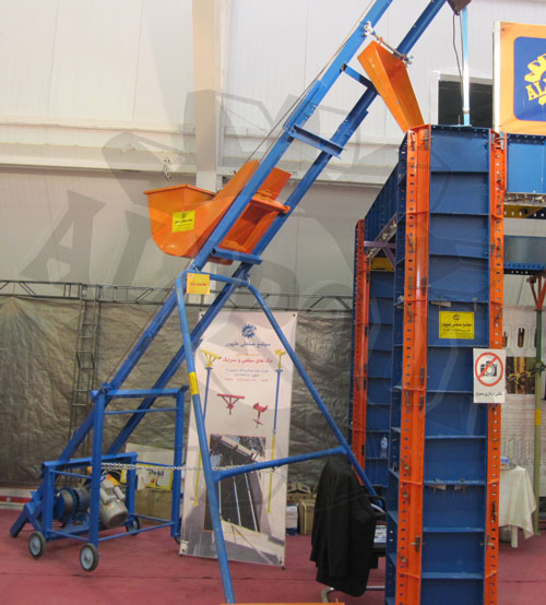 دستگاه بتن ریزی ستون ، دستگاه بتن ریزی ، دستگاه بتن ریز ، مجتمع صنعتی علیپور