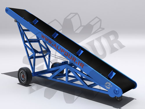 تسمه نقاله بارگیری بشکه ، مجتمع صنعتی علیپور