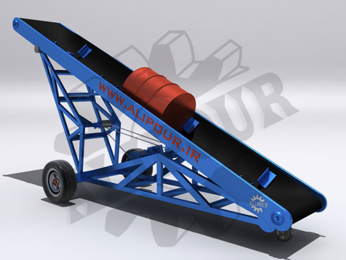 تسمه نقاله بارگیری بشکه ، مجتمع صنعتی علیپور
